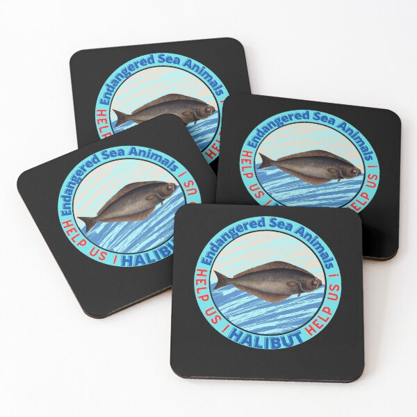 Item preview, Halibut Help Us ! designed and sold by yassooarts.