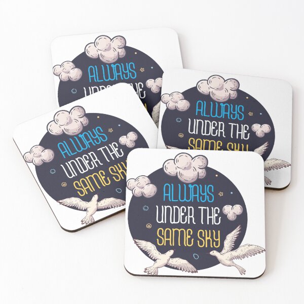 Item preview, Long Distance Relationship: always under the same sky designed and sold by BoldPencil.