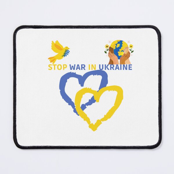 Item preview, STAND WITH UKRANE STOP THE WAR T-SHIRT designed and sold by rradouane.