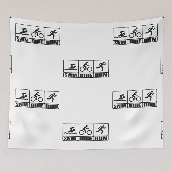 Item preview, Triathlon: Swim + Bike + Run designed and sold by nektarinchen.