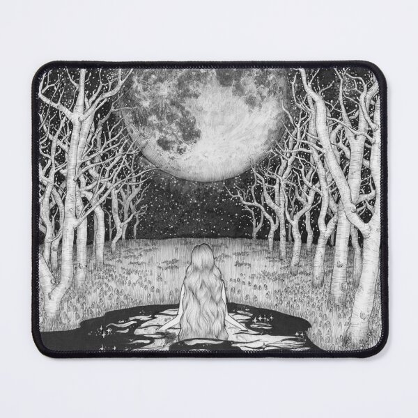 Item preview, The Moonlight Bather designed and sold by ECMazur Art.