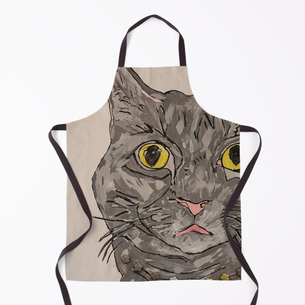 Item preview, Brown Cat with Cautious Attitude designed and sold by PawsWithCause.