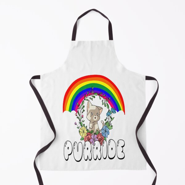 Item preview, Purride - Cute Cat Wants to Celebrate Pride - Gay Pride designed and sold by MauveMoves.