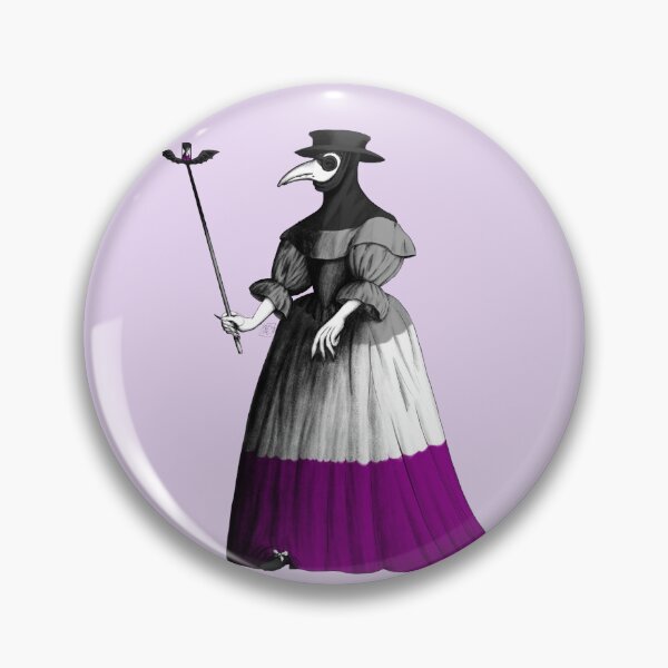 Item preview, Lady Plague Doctor (asexual pride flag) designed and sold by Alex Tal.