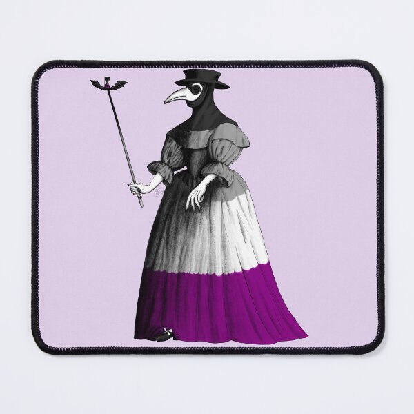 Item preview, Lady Plague Doctor (asexual pride flag) designed and sold by Alex Tal.