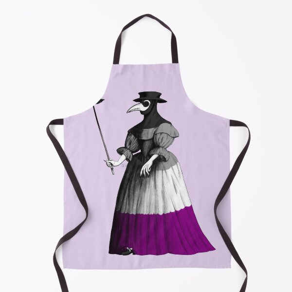 Item preview, Lady Plague Doctor (asexual pride flag) designed and sold by Alex Tal.