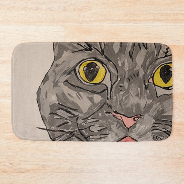 Item preview, Brown Cat with Cautious Attitude designed and sold by PawsWithCause.