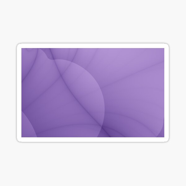 Purple Sphere Sticker