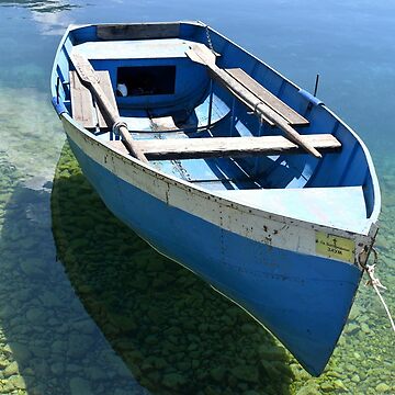 Artwork thumbnail, Fishing Boat, Lake Ohrid, North Macedonia by Karen Espig