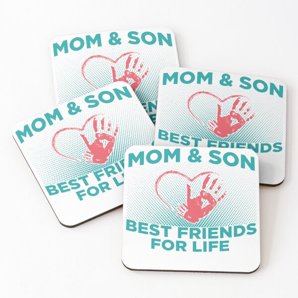Item preview, Mom and Son Best Friends For Life Love Kids Mom Evolution Essential Love Gift Premium Apparel Funny Holiday Xmas designed and sold by DesignByHeartUK.