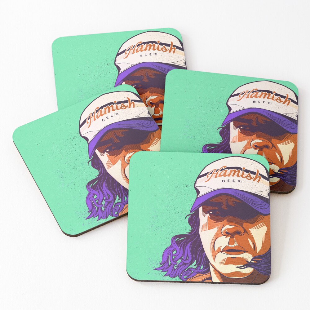 Item preview, Coasters (Set of 4) designed and sold by Rougaroux.