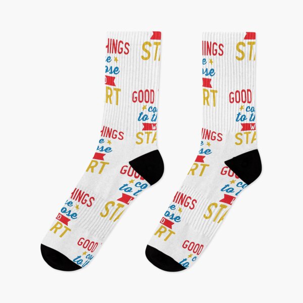 Item preview, Motivational Good Things Come to those who Start designed and sold by wingstar.