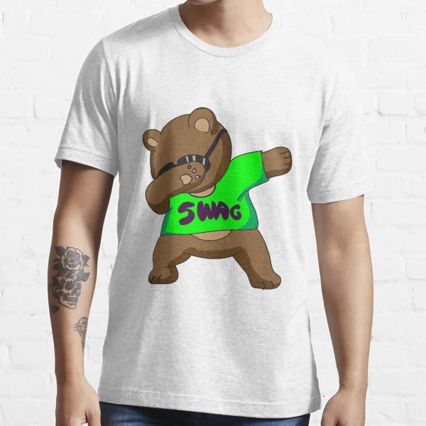 Niños Dabbing Hip Bear Drip T-Shirt