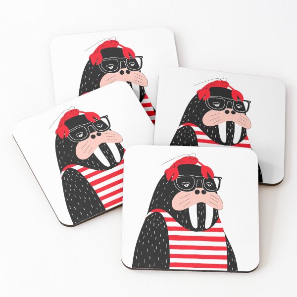 Item preview, Walrus Lobster Friends designed and sold by komoukmouk.