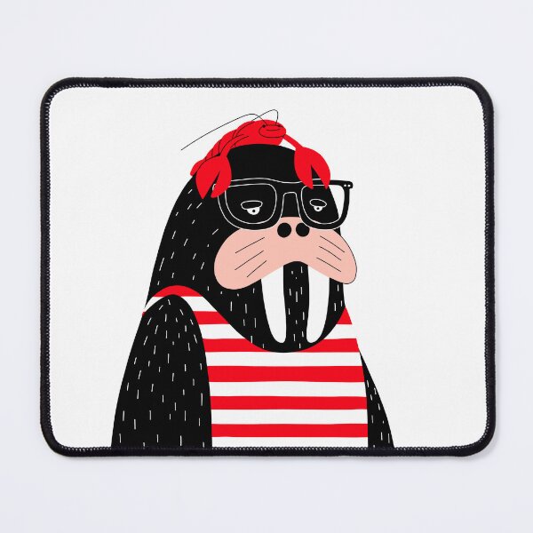 Item preview, Walrus Lobster Friends designed and sold by komoukmouk.