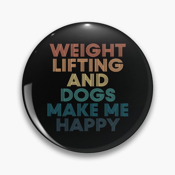 Item preview, weight lifting And Dogs Make Me Happy- Gift for weight lifting & Dogs Fans designed and sold by kindxinn.