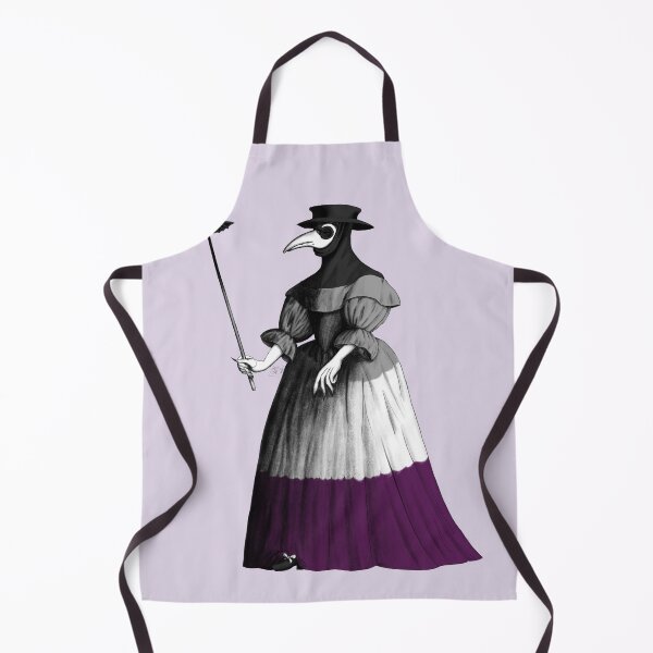 Item preview, Antique Lady Plague Doctor (asexual pride flag) designed and sold by Alex Tal.