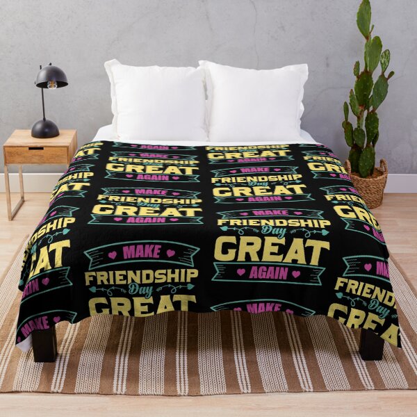 Item preview, Make friendship day great again Love Today heart Love Friends Friendship forever Art Soft Happy Life Apparel Essential Motivation Inspiration Joy Mood designed and sold by DesignByHeartUK.