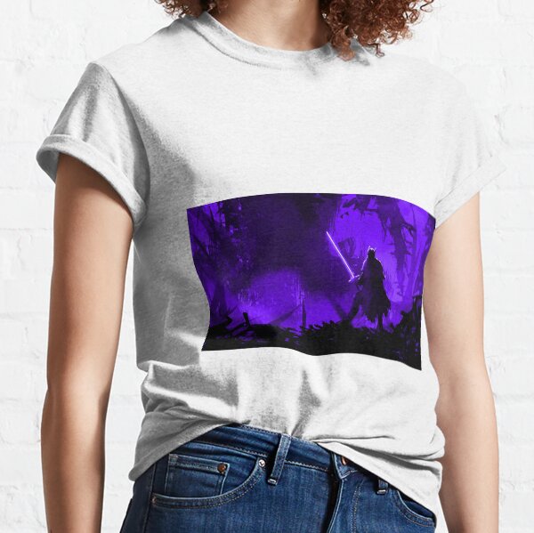 Purple Anime Fight Classic T-Shirt