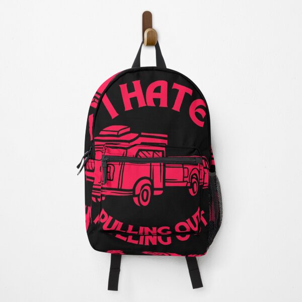 Item preview, I HATE PULLING OUT, FUNNY CAMPING RETRO CLASSIC CARAVAN designed and sold by Affyboss6.