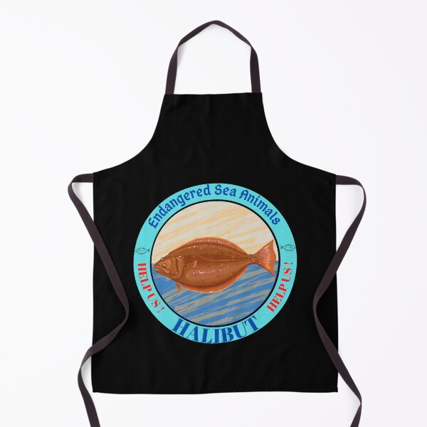 Item preview,  Halibut Sea Animals Endangered designed and sold by yassooarts.