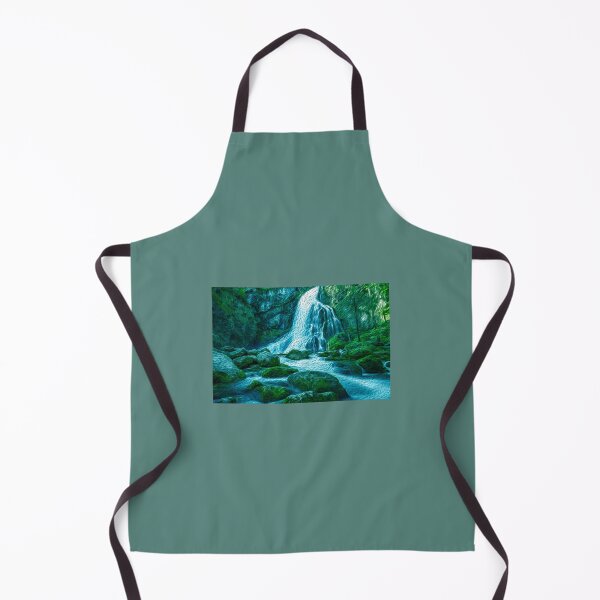 Item preview, Landscape Waterfall Oil Painting designed and sold by MeikoDesign.