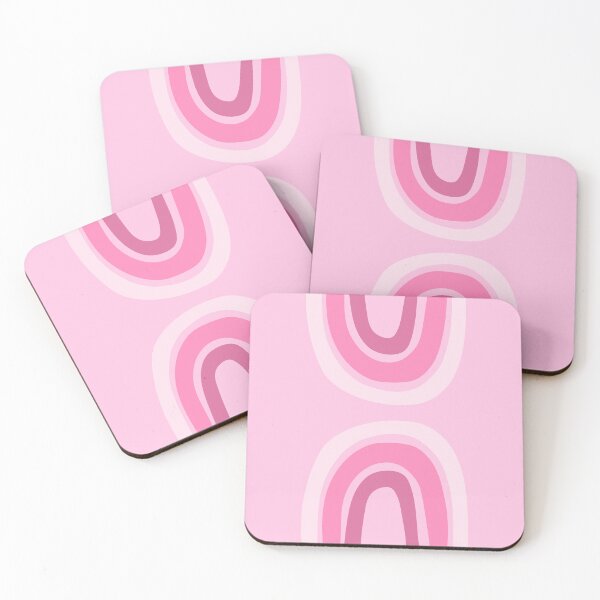 Item preview, Pastel Pink Rainbow Background designed and sold by tangelos.
