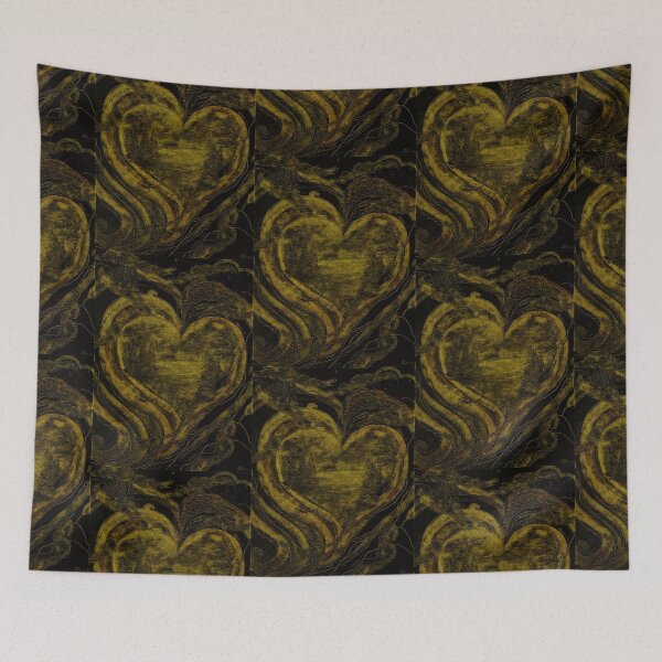 Item preview, Threads of the heart, edited oil painting, #37 designed and sold by MariDaniArt.