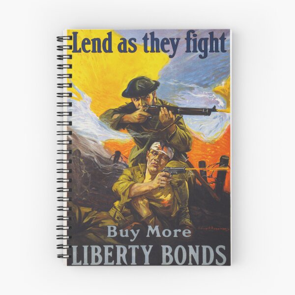 Item preview, Lend as they Fight | Sidney Riesenberg | 1918 World War 1 War Bonds Art designed and sold by CJET.