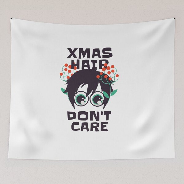 Item preview, Xmas Hair Don't Care  designed and sold by Genjitsu-Art.