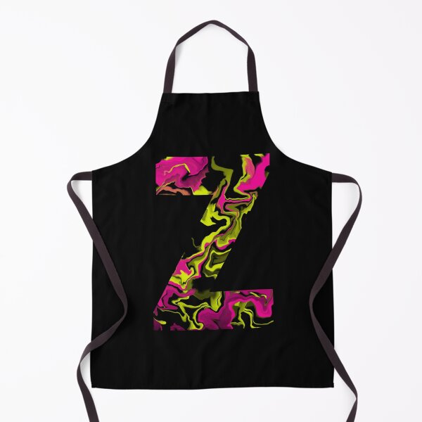 Item preview, Letter Z Sticker; pink and yellow pattern designed and sold by WoollyOrbit2000.