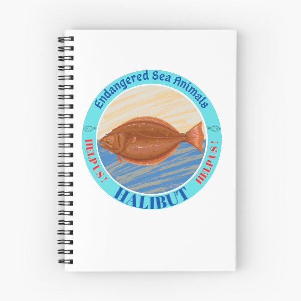Item preview,  Halibut Sea Animals Endangered designed and sold by yassooarts.