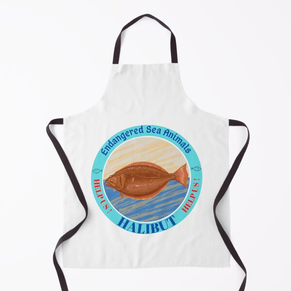 Item preview,  Halibut Sea Animals Endangered designed and sold by yassooarts.