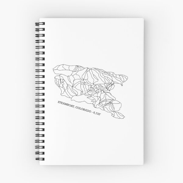 Item preview, Steamboat Trail Map designed and sold by agsart.