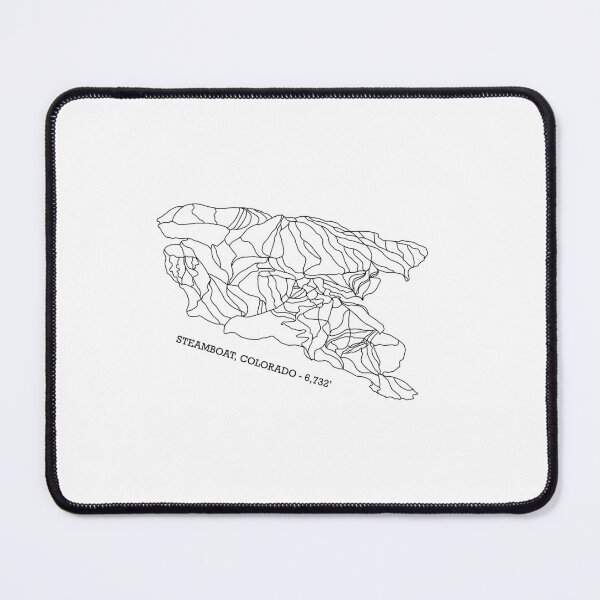 Item preview, Steamboat Trail Map designed and sold by agsart.