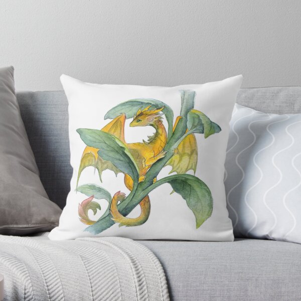 Tropical garden Throw Pillow