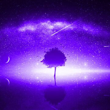Artwork thumbnail, Purple Universe by BienThings