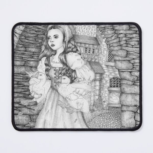 Item preview, The Goose Girl designed and sold by ECMazur Art.