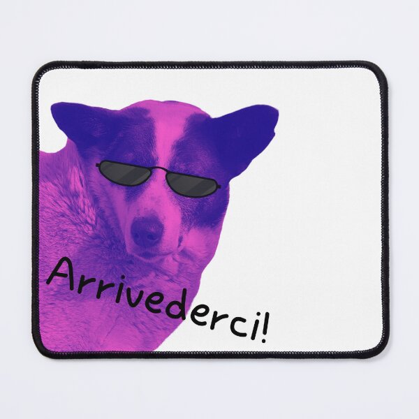 Item preview, The dog says that ''Arrivederci!'' designed and sold by boomantique.