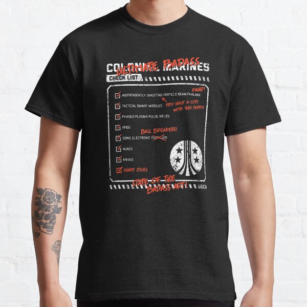 Colonial Marine Checklist Classic T-Shirt