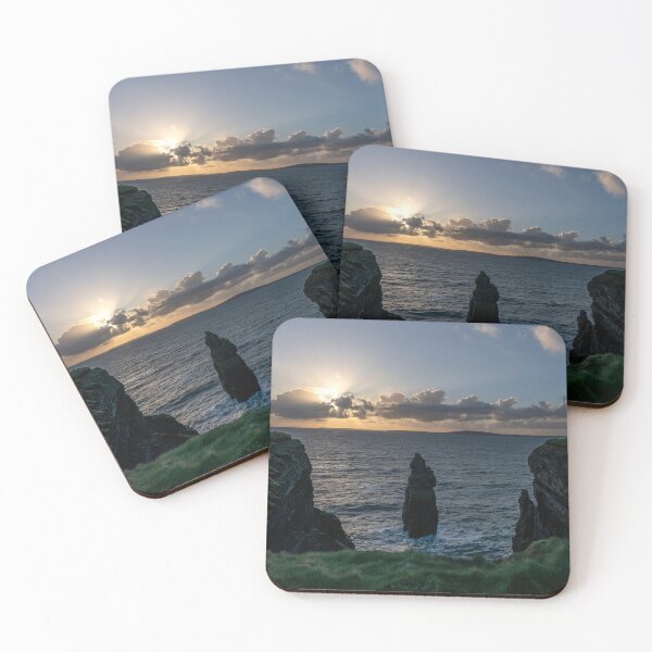 Item preview, Bromore Cliffs Sea Stack designed and sold by cmphotographs.