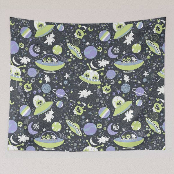 Item preview, Alien Unicorn Rescue Mission designed and sold by SamAnnDesigns.
