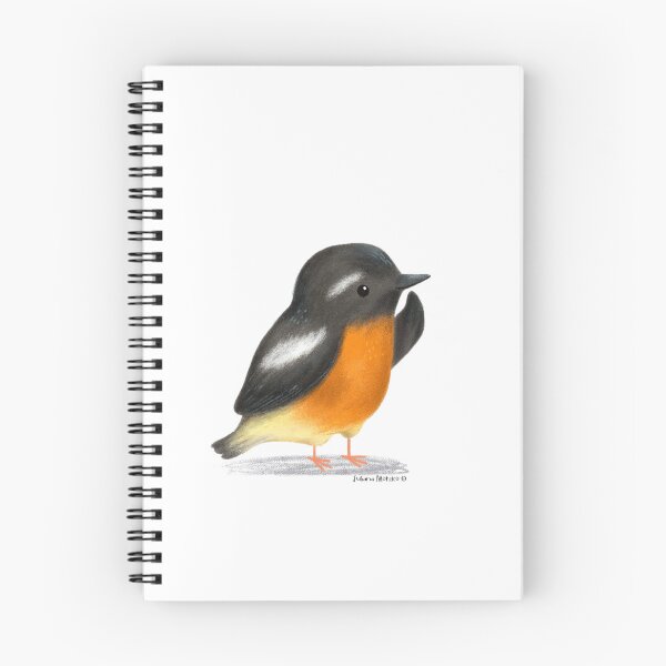 Item preview, Mugimaki Flycatcher Bird designed and sold by julianamotzko.