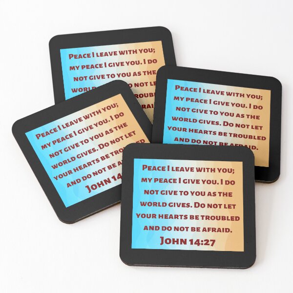 Item preview, Bible Verse John 14:27 designed and sold by Prayingwarrior.