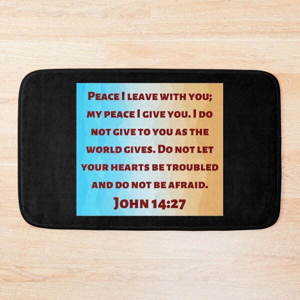 Item preview, Bible Verse John 14:27 designed and sold by Prayingwarrior.