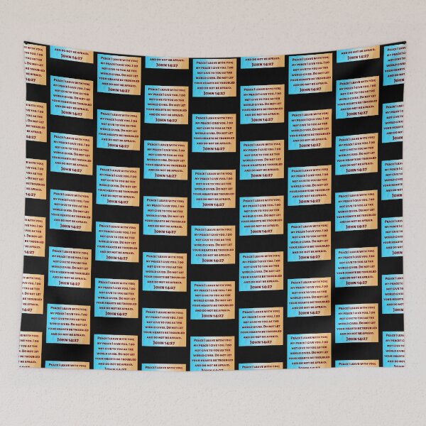 Item preview, Bible Verse John 14:27 designed and sold by Prayingwarrior.
