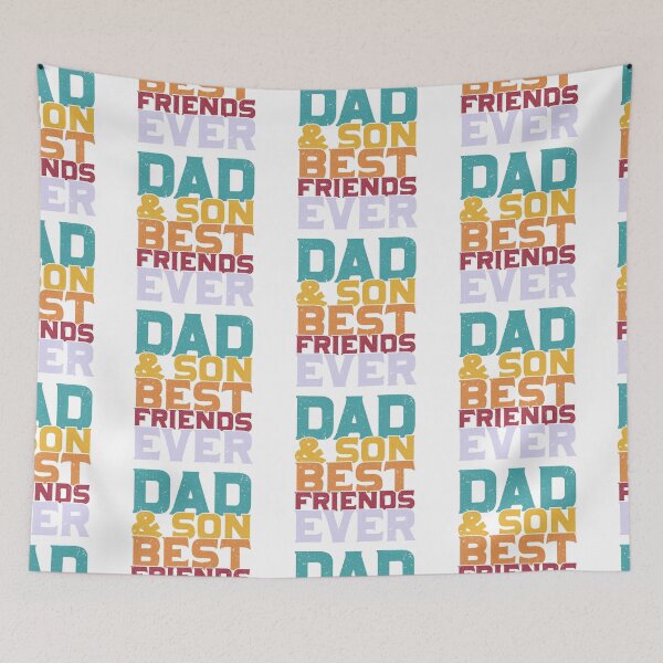 Item preview, Dad and Son Best Friends ever Best Dad Cool Dad Ever Becaues of all those times i said Yes when Mom said No Vacation Inspiration Joy Mood designed and sold by DesignByHeartUK.