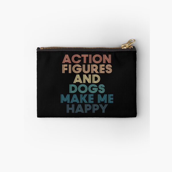Item preview, Action Figures And Dogs Make Me Happy- Gift for Action Figures & Dogs Fans designed and sold by kindxinn.