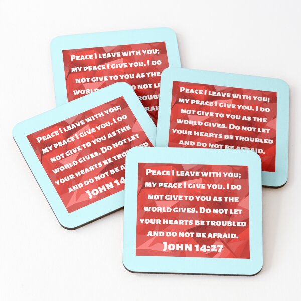 Item preview, Bible Verse John 14:27 designed and sold by Prayingwarrior.