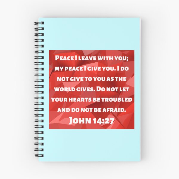 Item preview, Bible Verse John 14:27 designed and sold by Prayingwarrior.